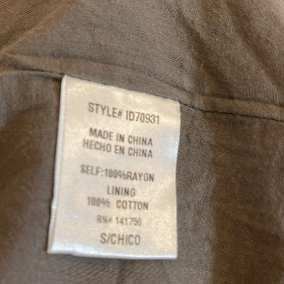 Orange Creek grey embroidered dress small - Picture 9 of 11